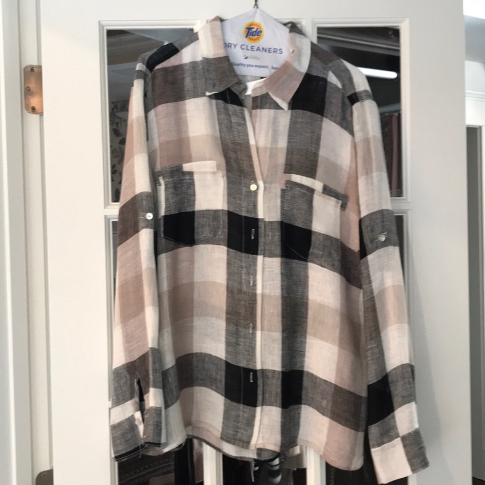 Linen Button Down - image 1